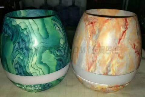 Water transfer household product pattern